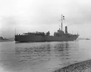 Royal Navy Gallery: HMS Pegasus, Portsmouth 1938
