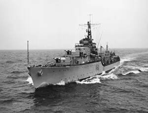 Warships Gallery: HMS Sluys, 1947