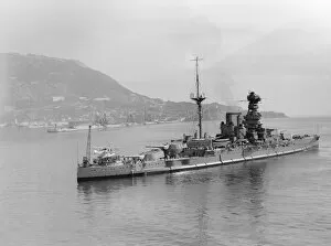 Royal Navy Collection: HMS Valiant, March 1931