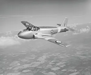 Postwar Prints: Hunting Percival Jet Provost T. 1 XD674
