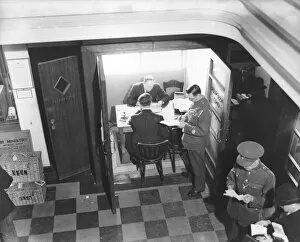 Second World War Gallery: Immigration at Shoreham Airport, 1940