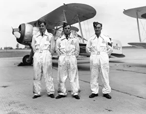 People Gallery: Lorimer, Feeny and Dewdney of 87 Squadron