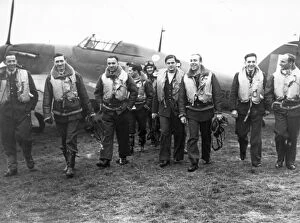 World War Two Gallery: Polish pilots of 303 Squadron, 1940