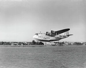 Airlines Collection: Short C-Class flying boat VH-ABD of Qantas