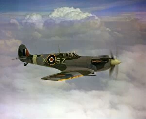 Charles Brown Colour Photographs Collection: Supermarine Spitfire V