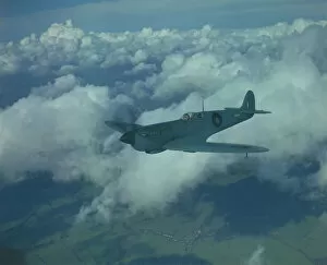 Charles Brown Colour Photographs Gallery: Supermarine Spitfire XI