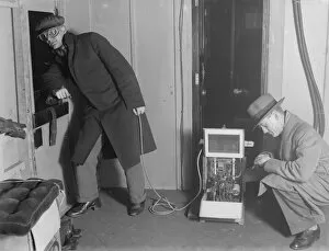 Interwar Gallery: Track testing equipment