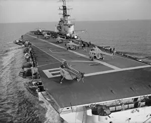 Warships Gallery: Westland Whirlwinds on HMS Bulwark