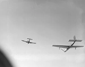 Royal Navy Gallery: A Winged Target towed by a Martinet TT.1